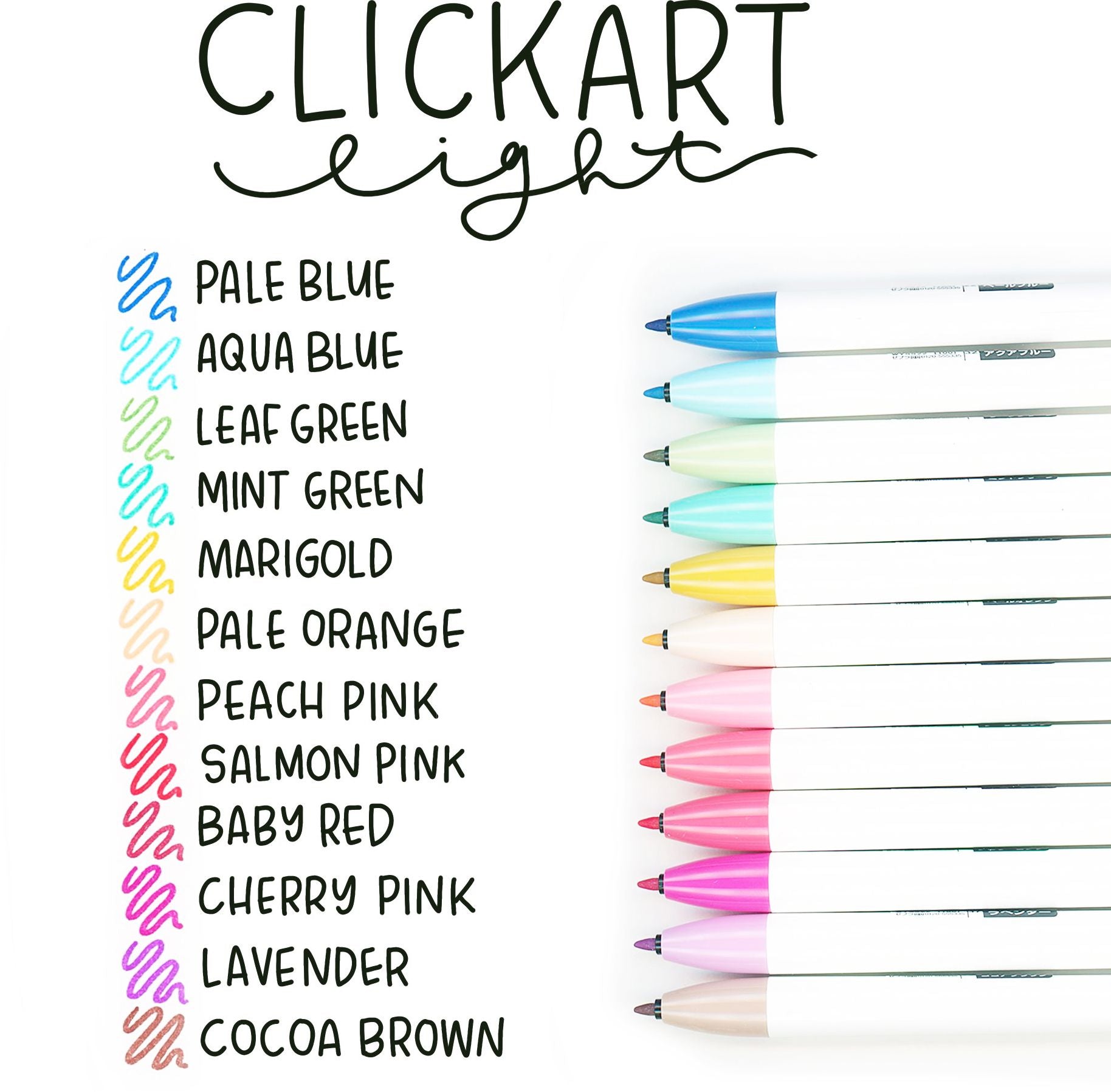 ClickArt Pastel Marker Pen