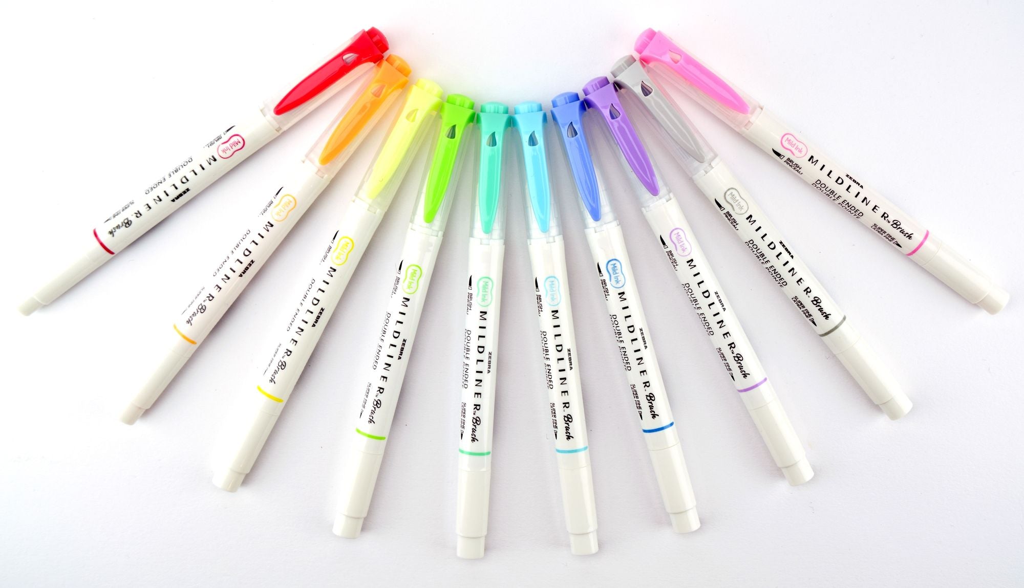 Mildliner Brush Set of 10