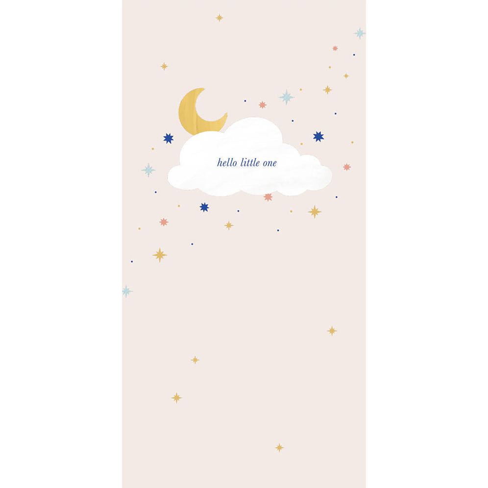 Cloud Mobile Baby Card