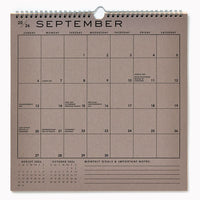 2026-2027 Paper Source Grid 17 Month Calendar
