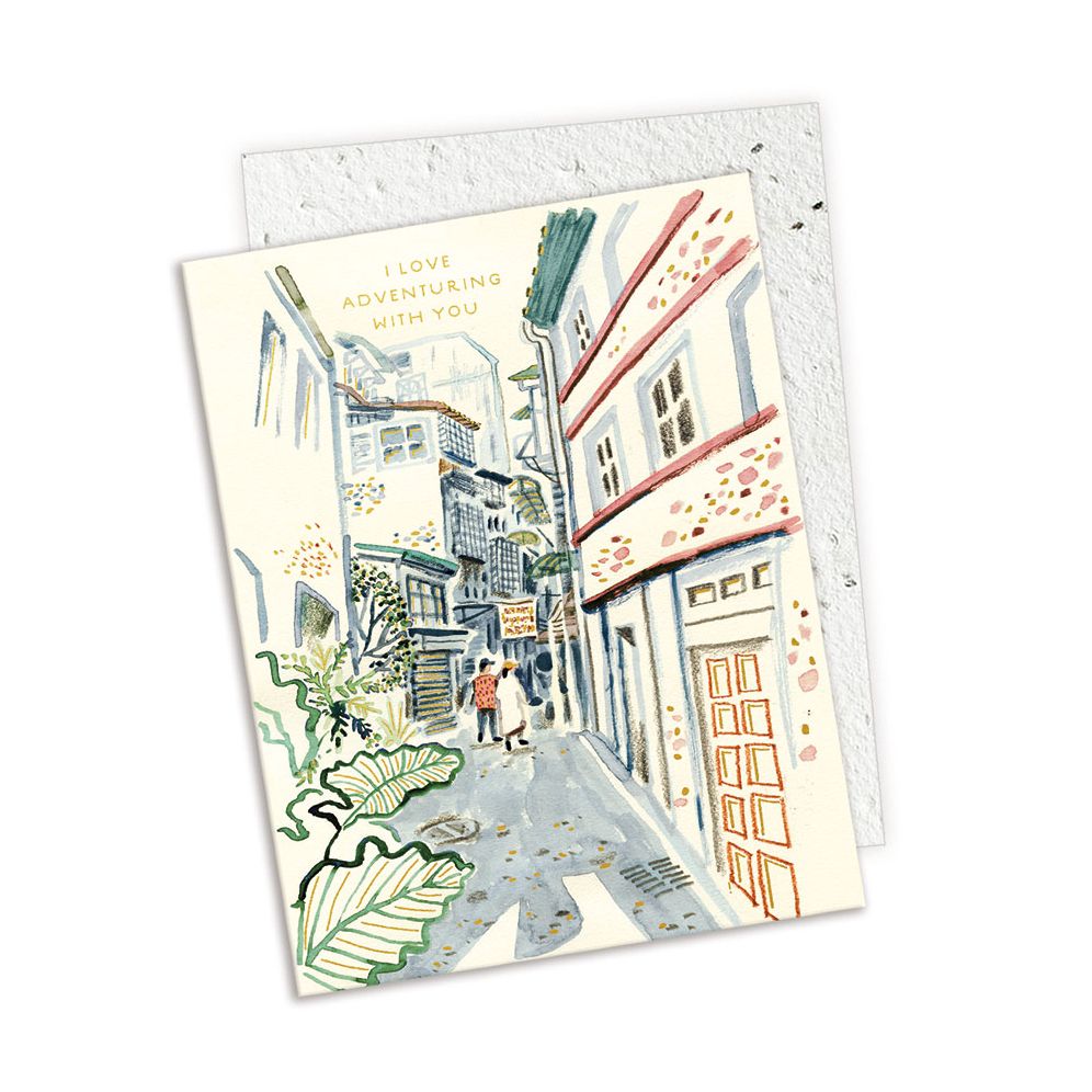 Adventuring With You Love Card