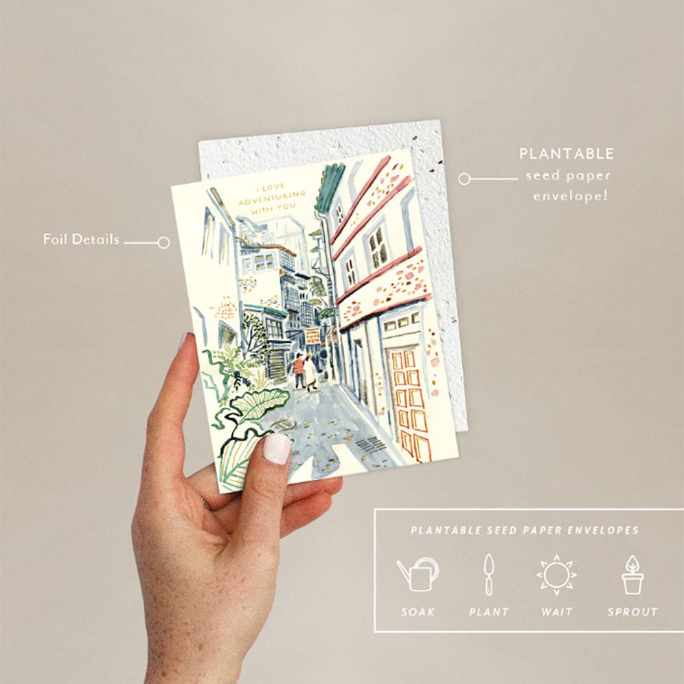 Adventuring With You Love Card