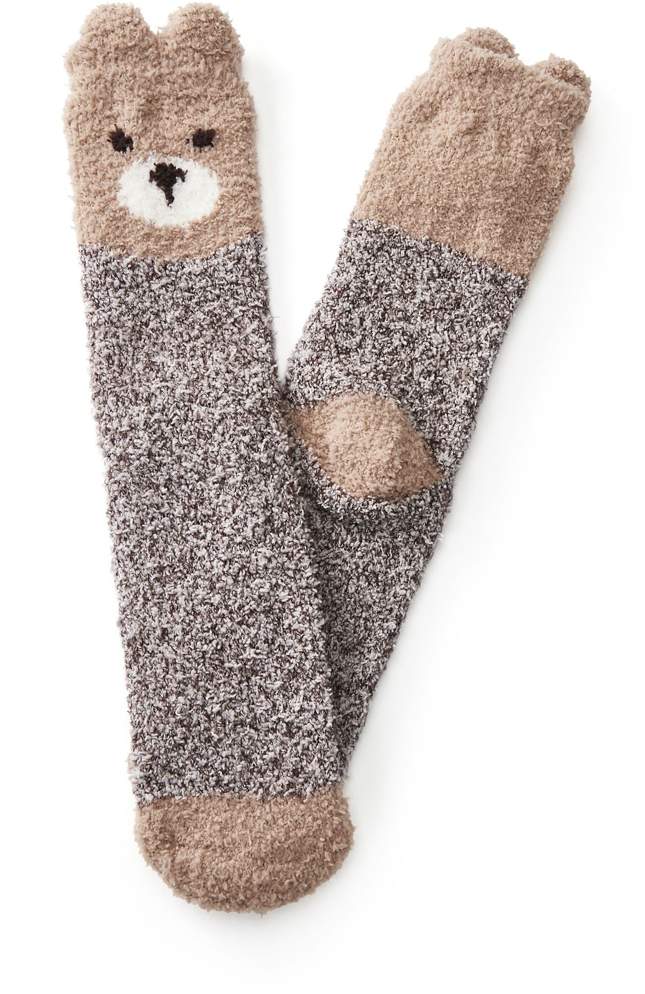 Bear Fuzzy Sock