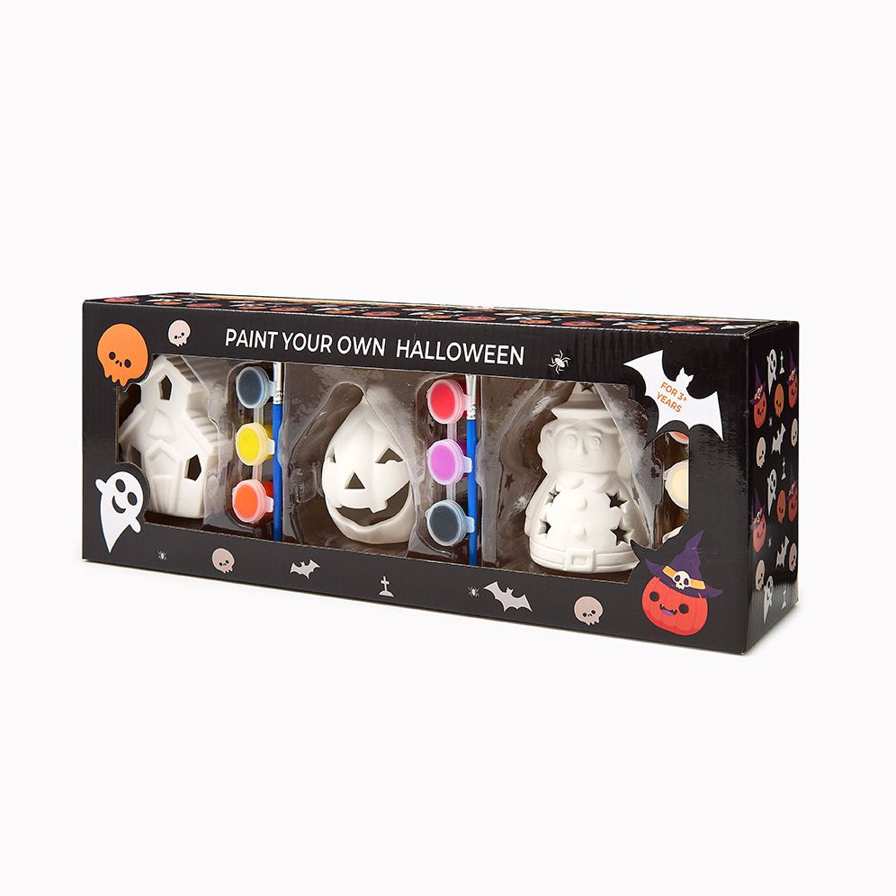 Paint Your Own Halloween Kit - Haunted House, Jack O'Lantern