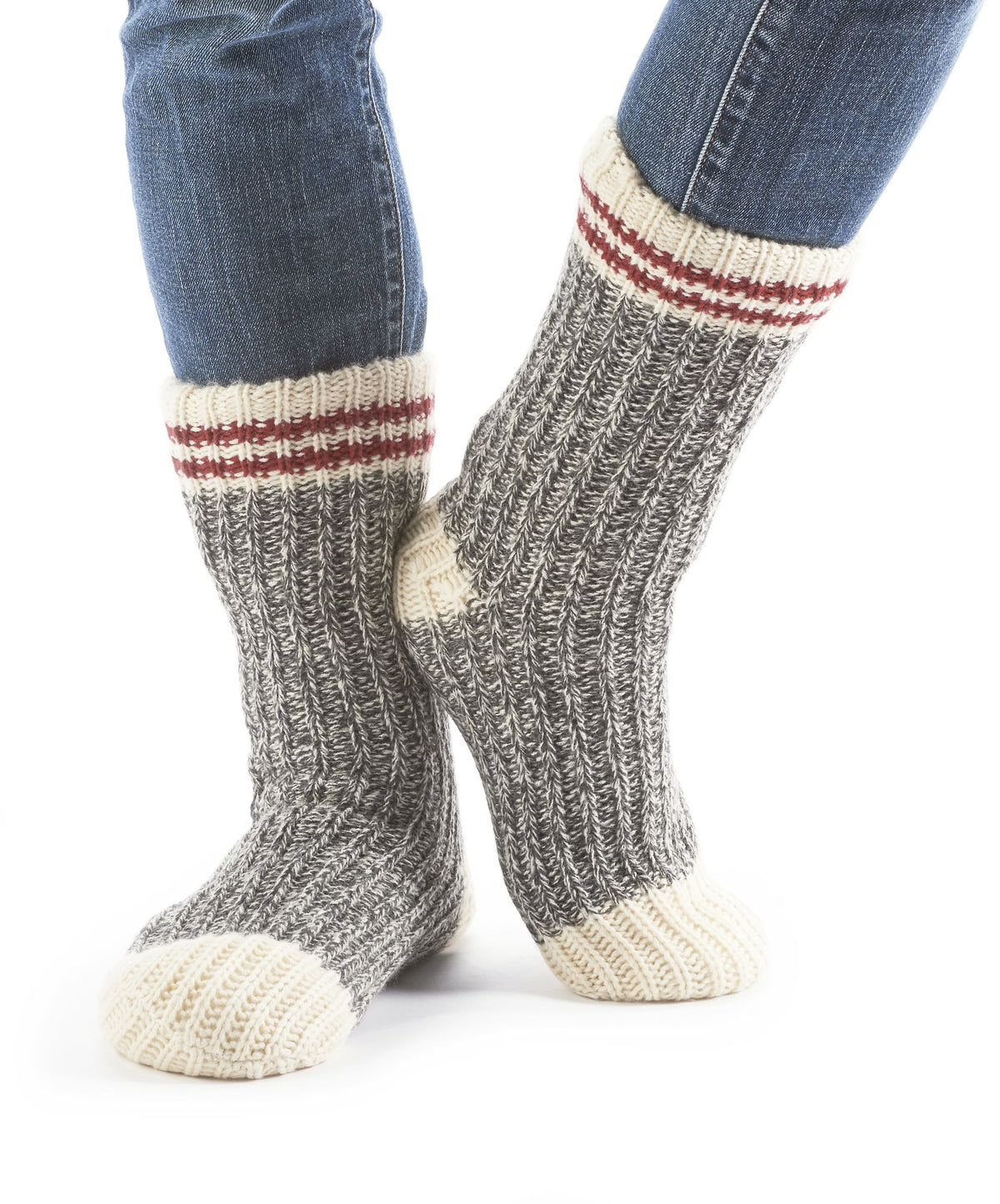 Sock Monkey Reading Socks
