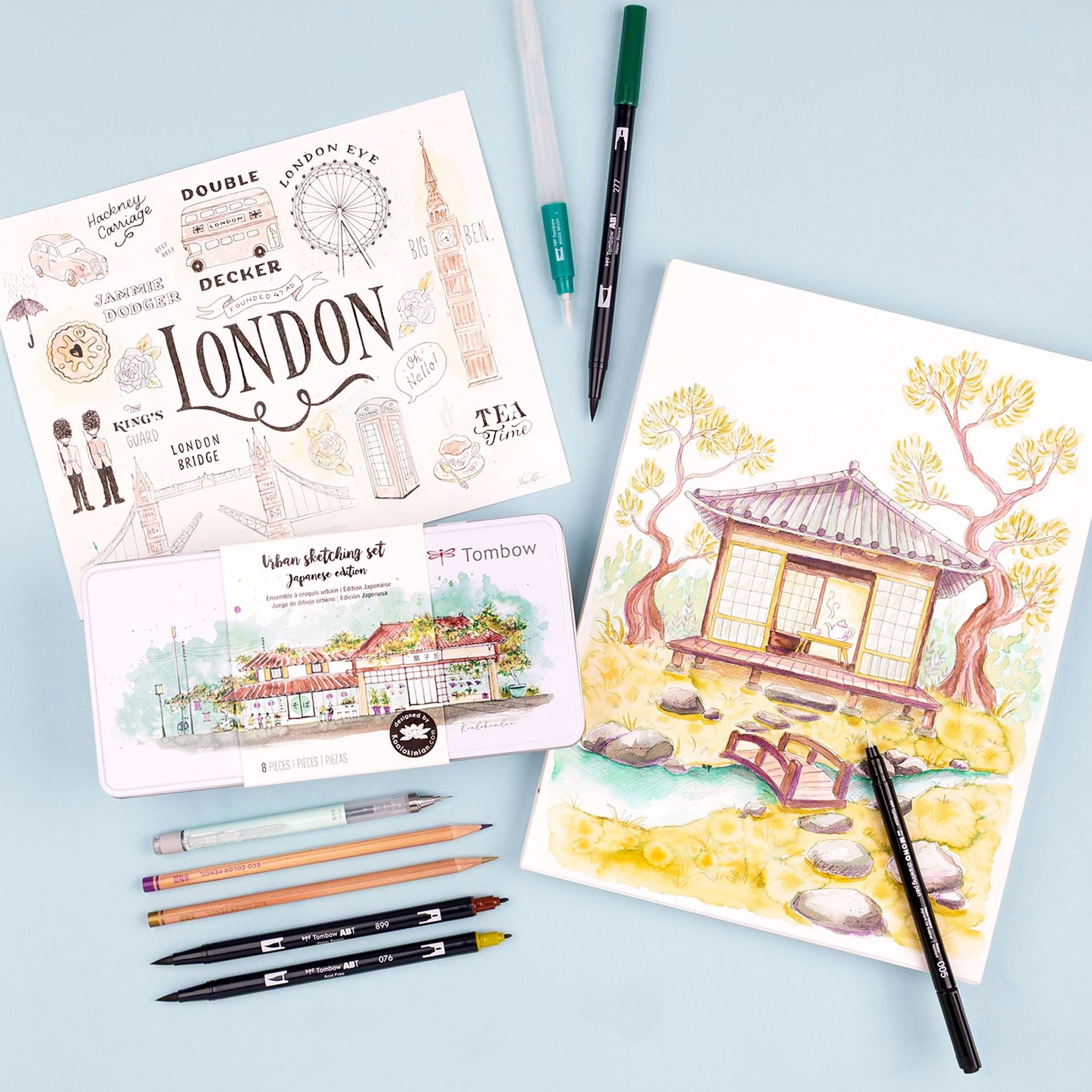 Urban Sketching Set - Japanese Edition