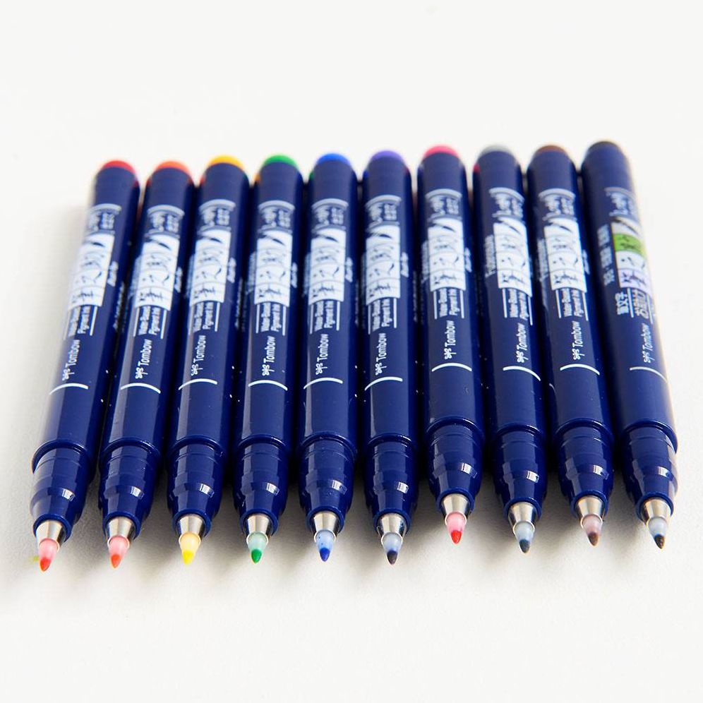 Tombow Fudenosuke Color Markers