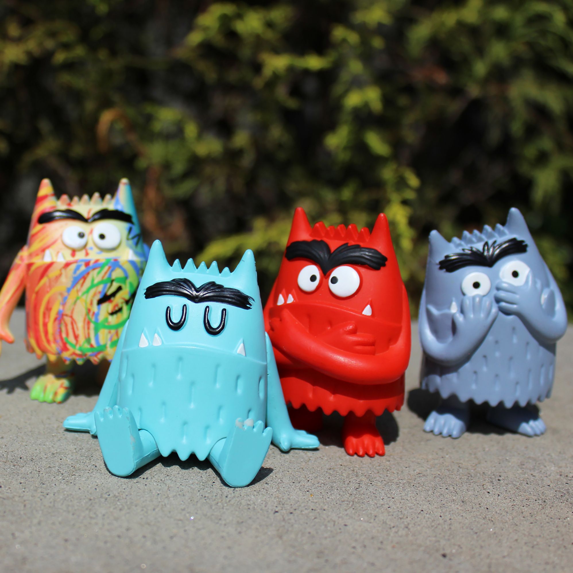 The Color Monster Set 4 - Multicolor