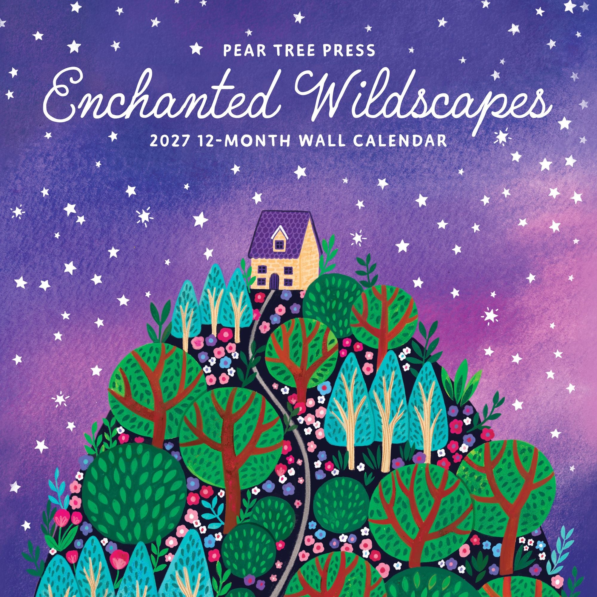 2027 Wall Calendar - Enchanted Wildscapes - Pear Tree Press