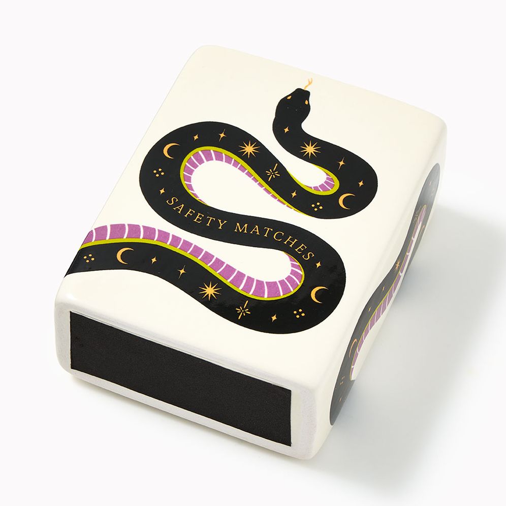 Snake Ceramic Matchbox