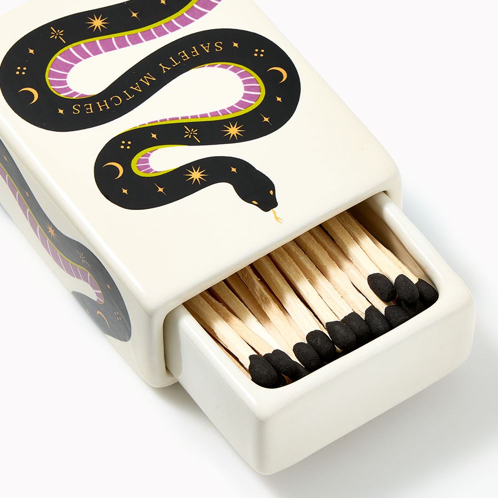 Snake Ceramic Matchbox