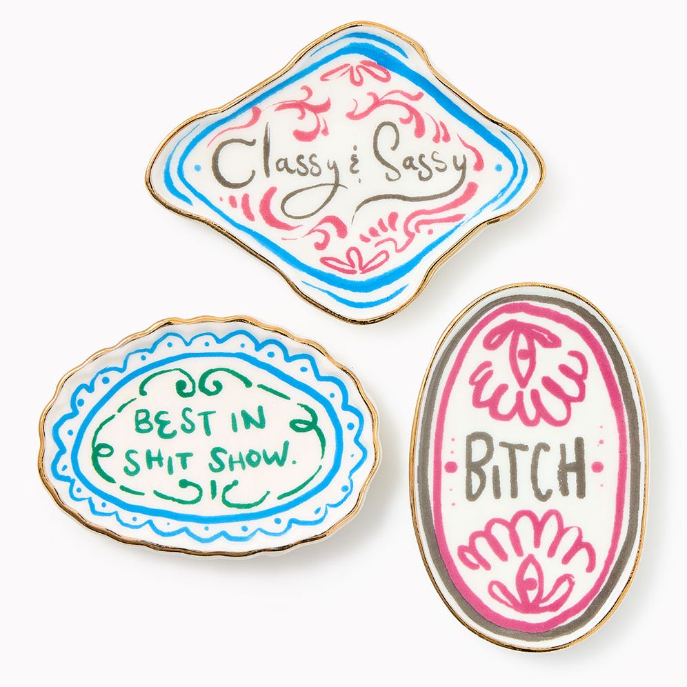 Sassy Sayings Ceramic Magnets Set of 3