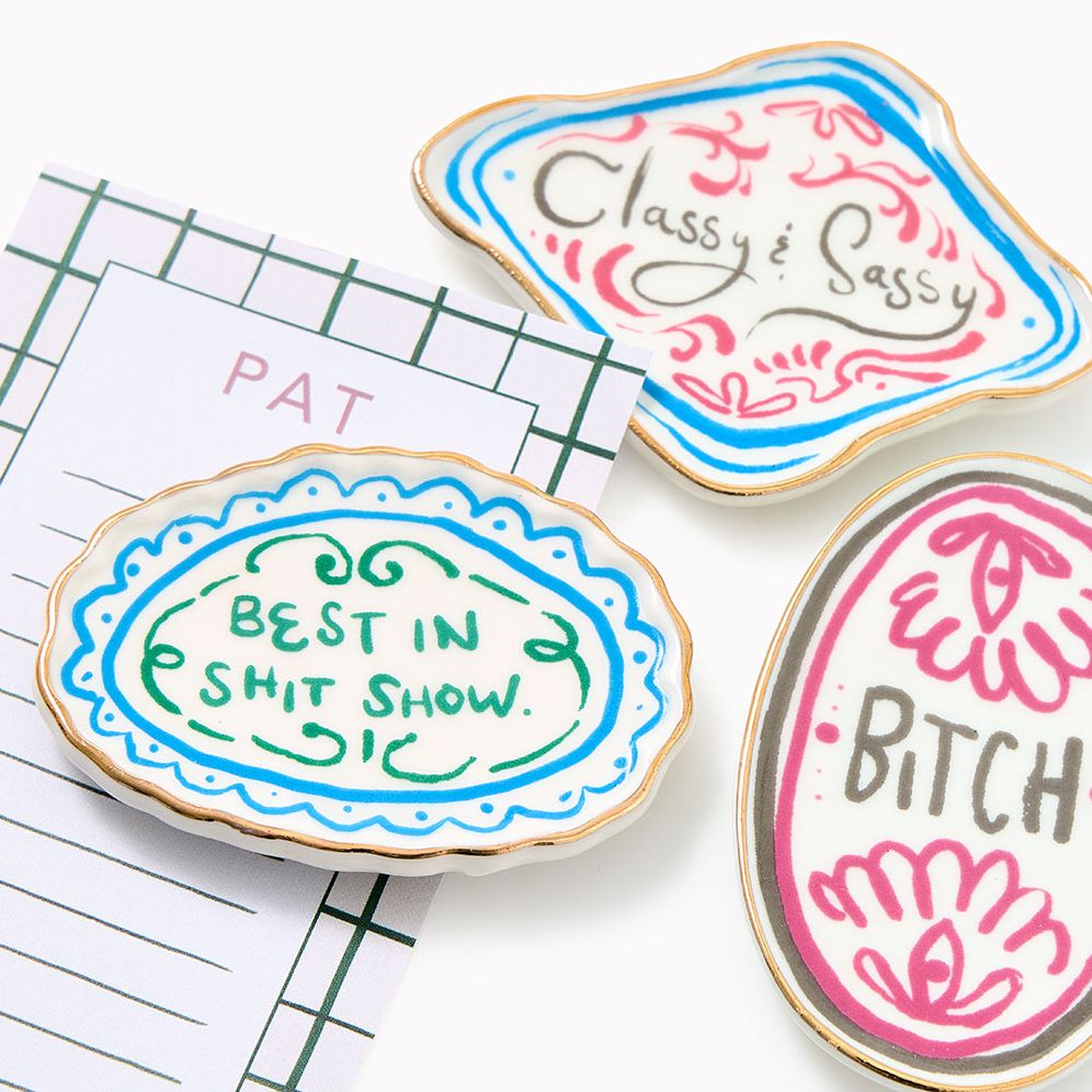 Sassy Sayings Ceramic Magnets Set of 3