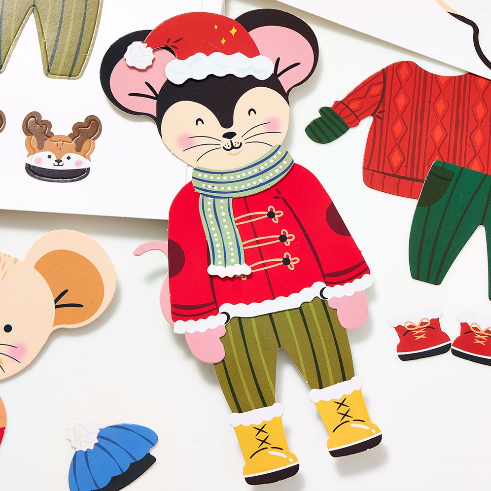 Holiday Critter Paper Craft Kit