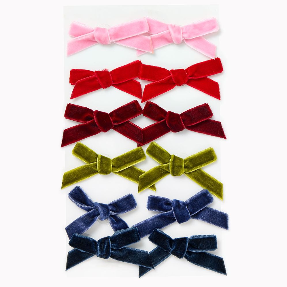 Velvet Bow Stickers