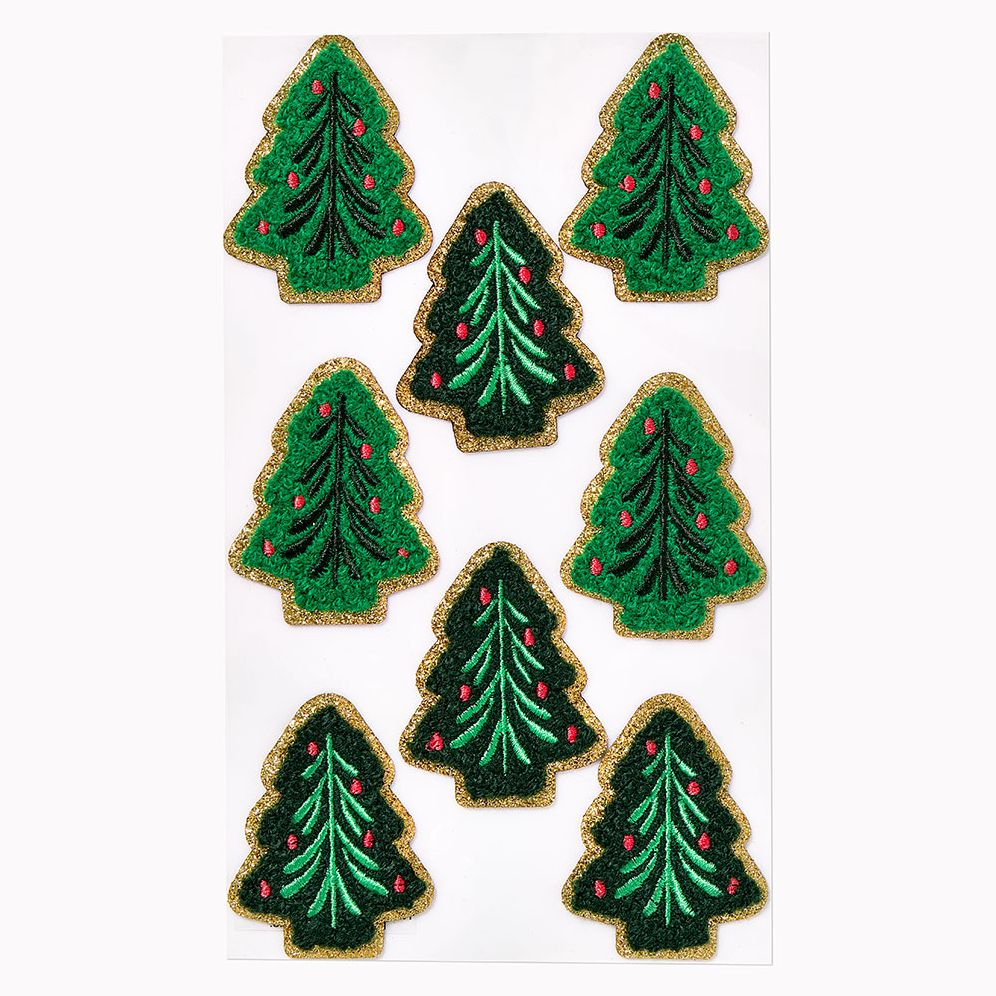 Chenille Tree Stickers