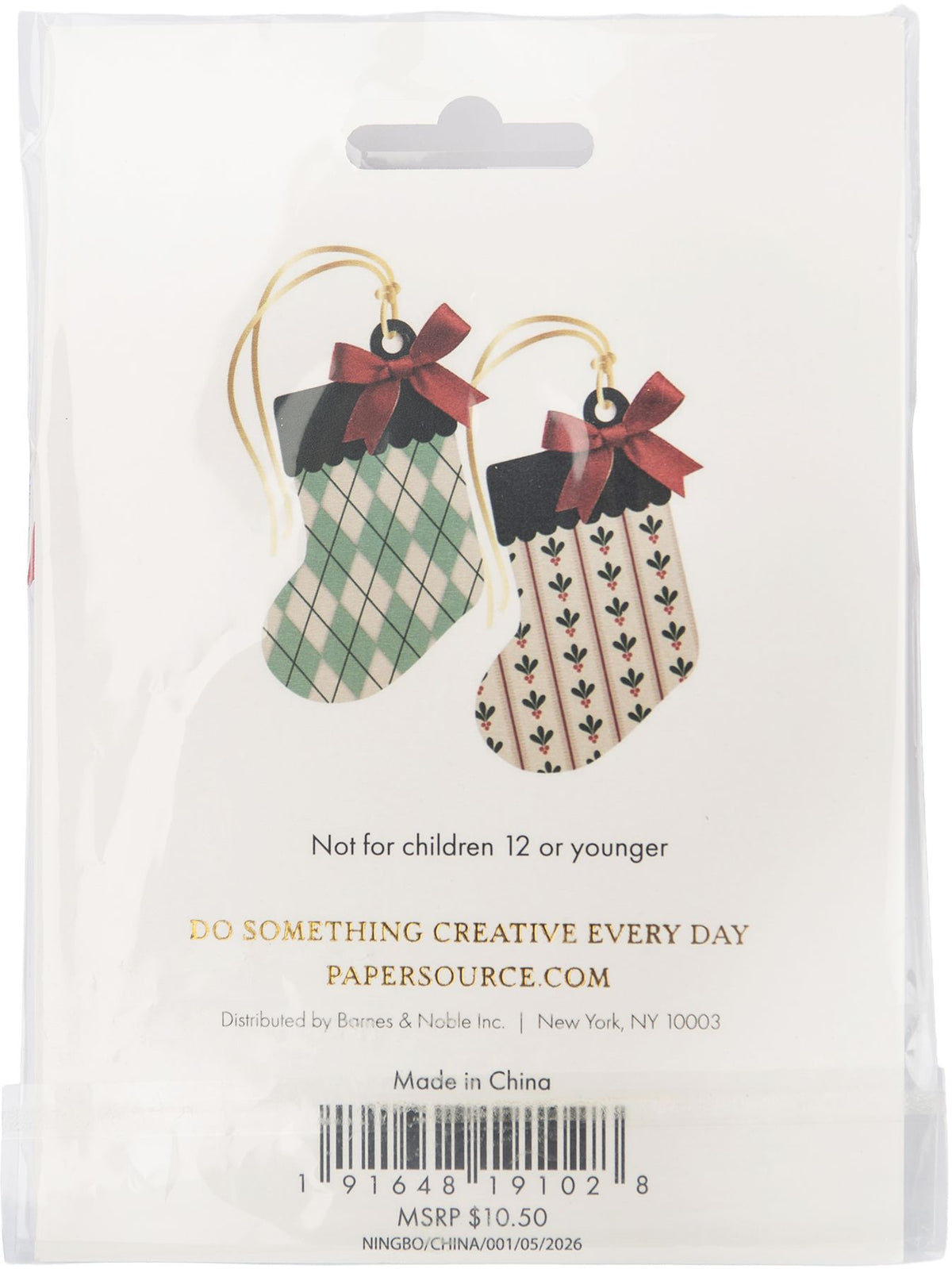 Holiday Stocking Hang Tags