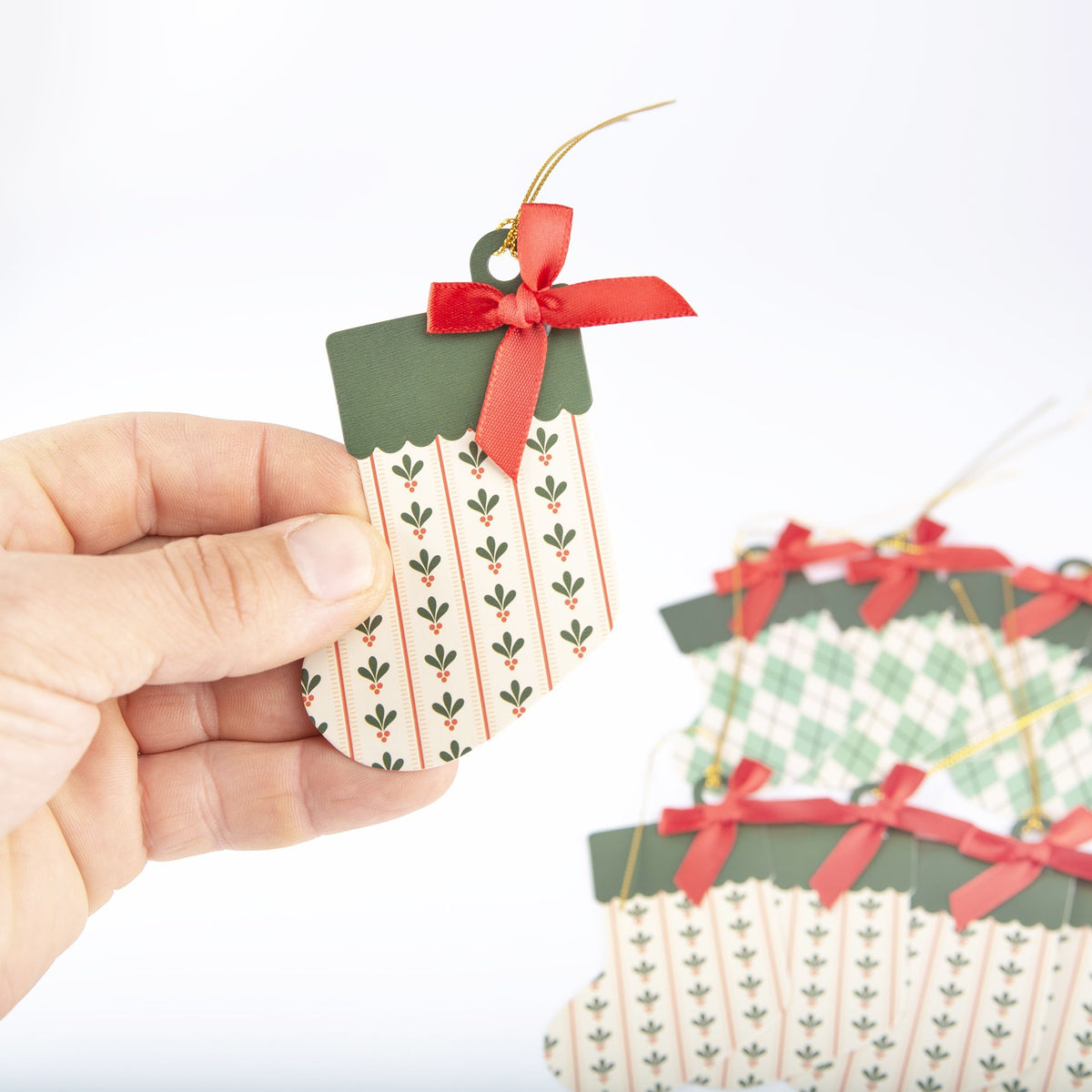 Holiday Stocking Hang Tags
