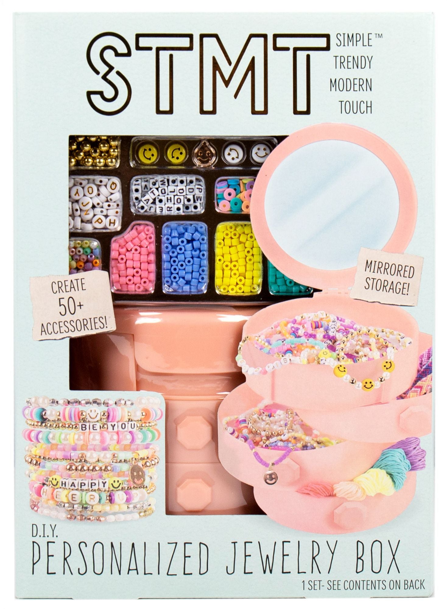 STMT Personalized Pink Jewelry Box