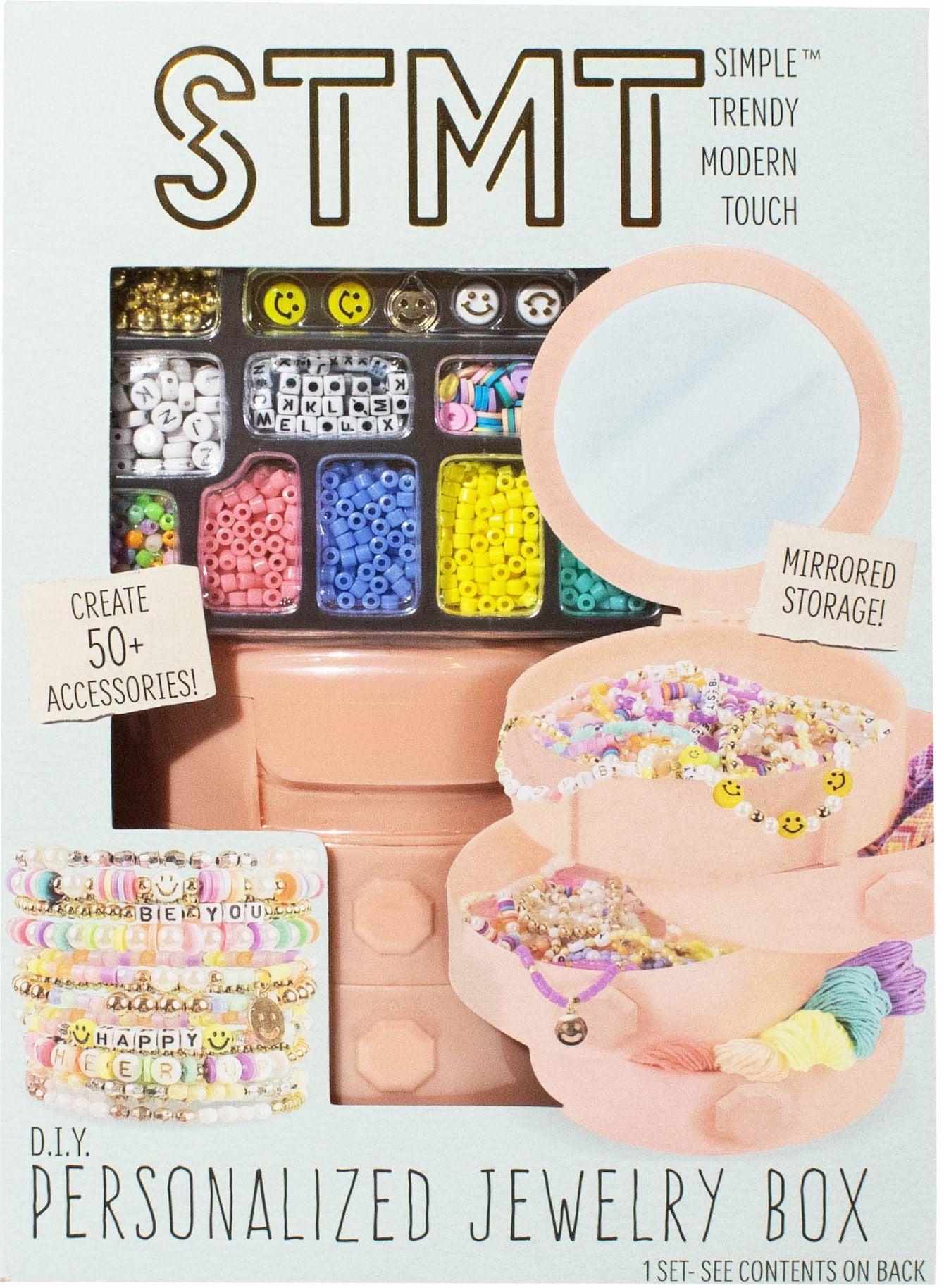 STMT Personalized Pink Jewelry Box