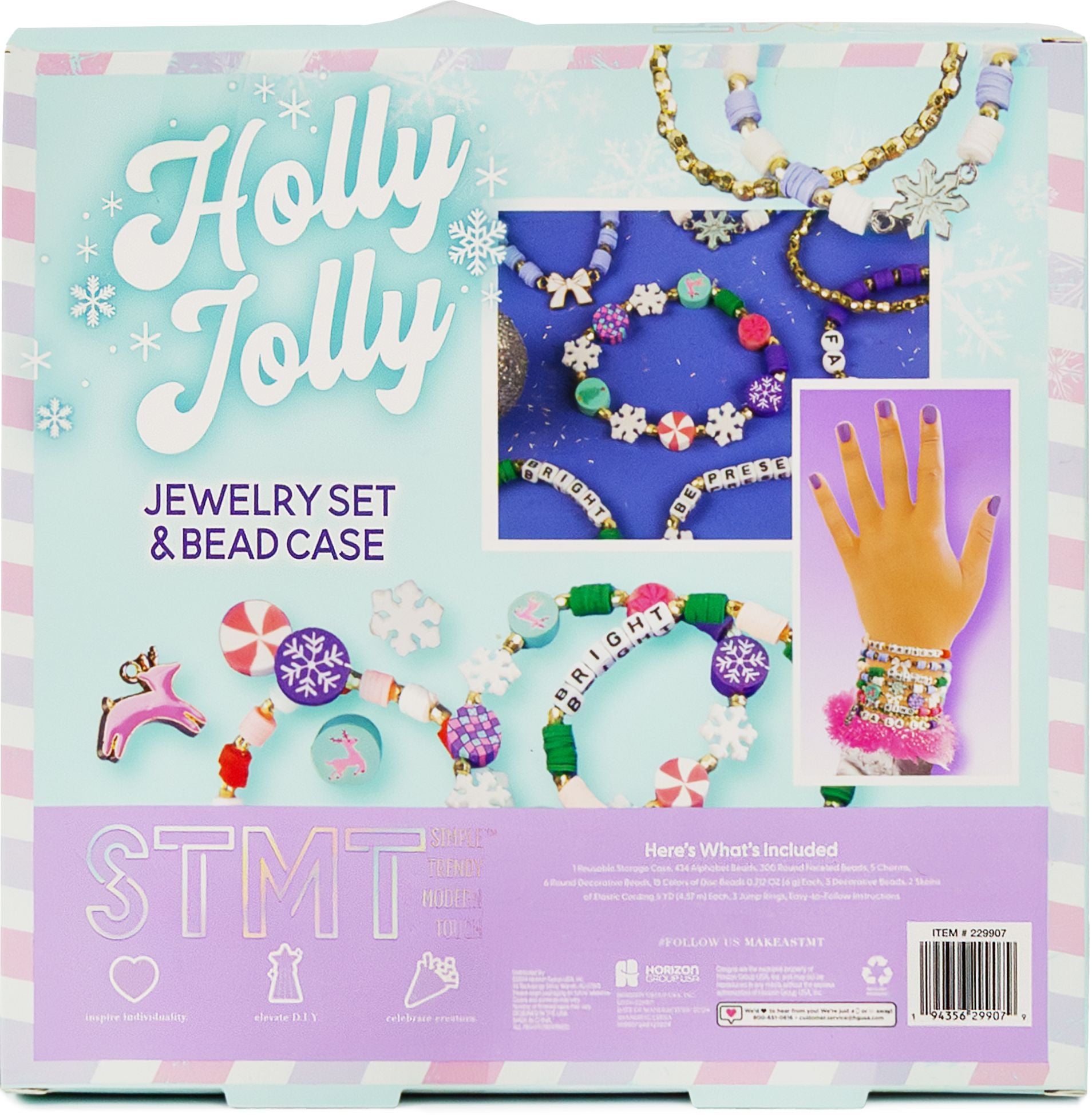 STMT Holly Jolly Holiday Bead Case