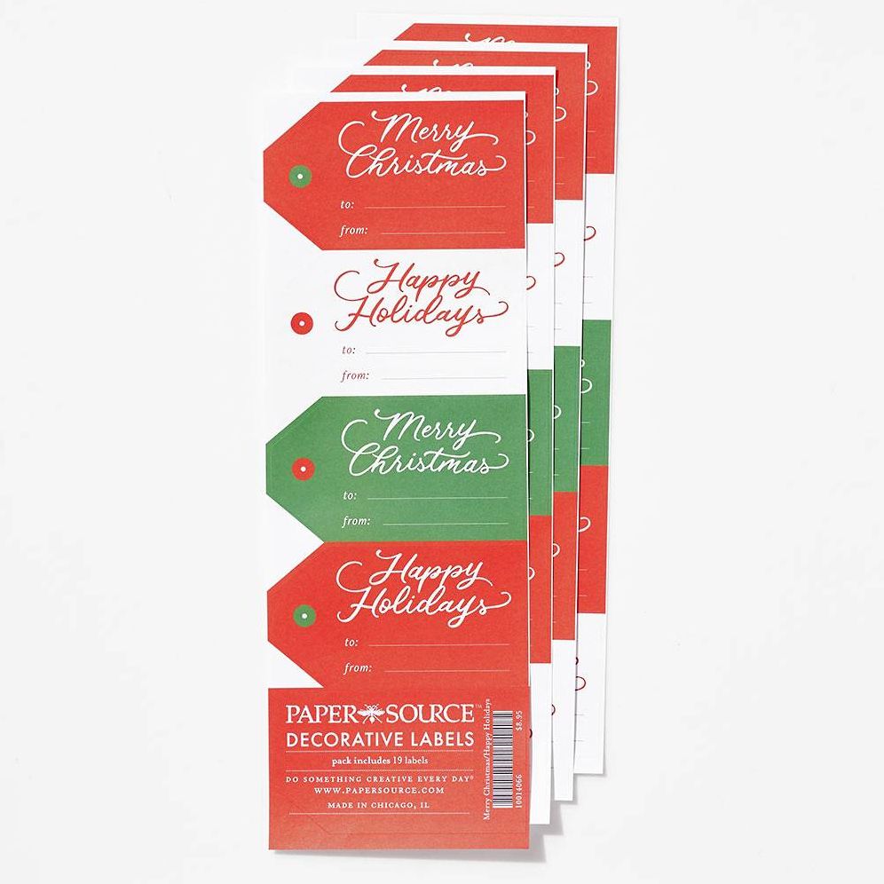 Christmas & Holiday Gift Labels