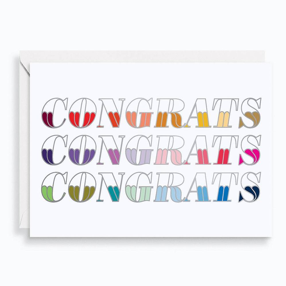 Colorful Congratulations Card | Paper Source