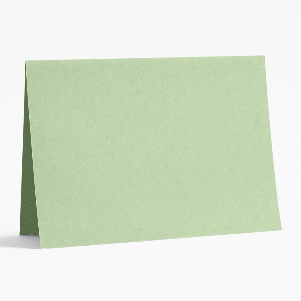 A7 Eucalyptus Folded Cards