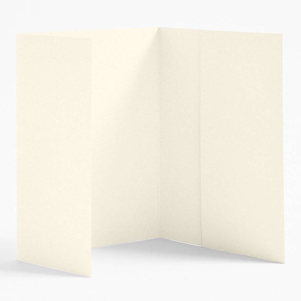 A7 Luxe White Folder Enclosures