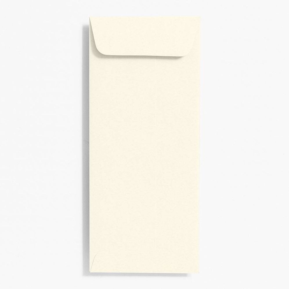 Luxe White #10 Open End Envelopes