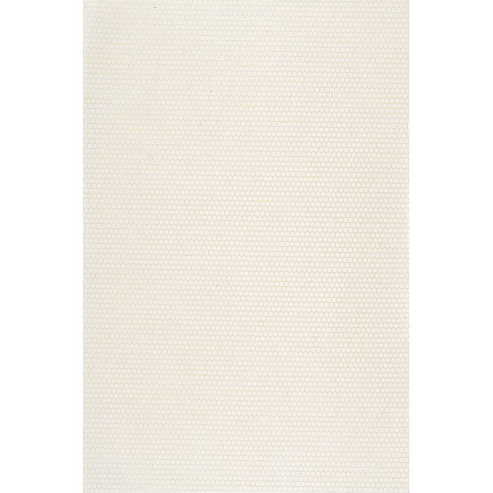 White Dot Repeat on Cream Handmade Paper