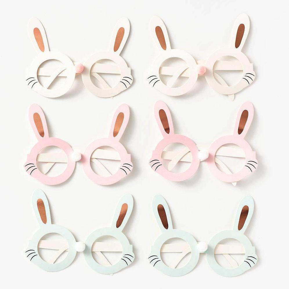Bunny Paper Glasses