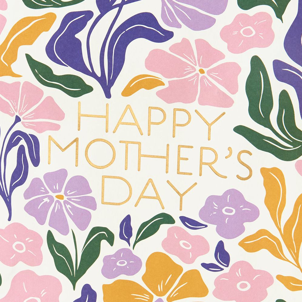 Nouveau Floral Mother's Day Small Gift Bag