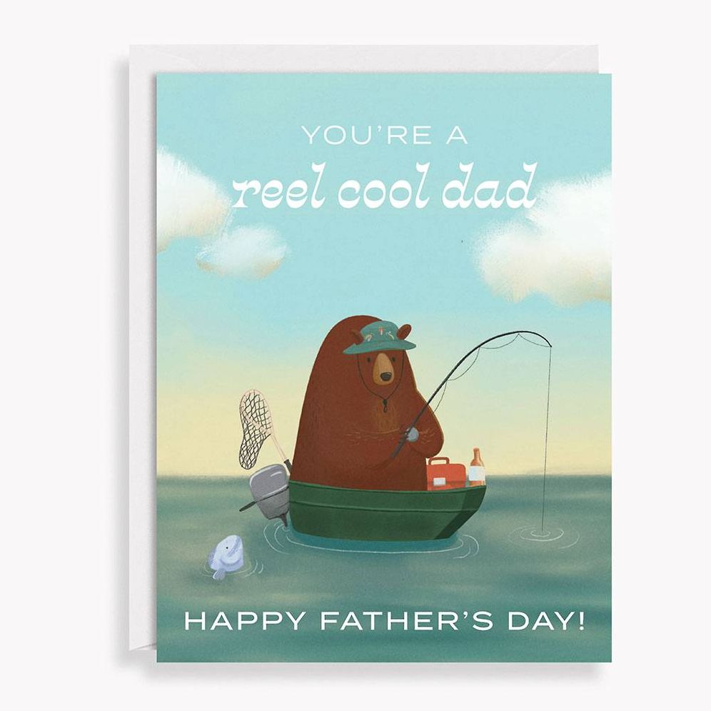 Reel Cool Dad Father's Day Card