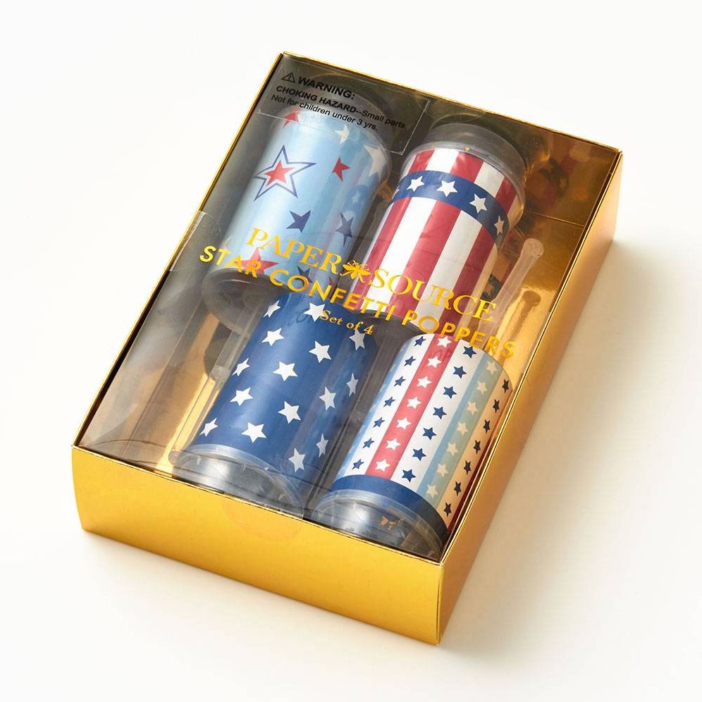 Star Confetti Poppers