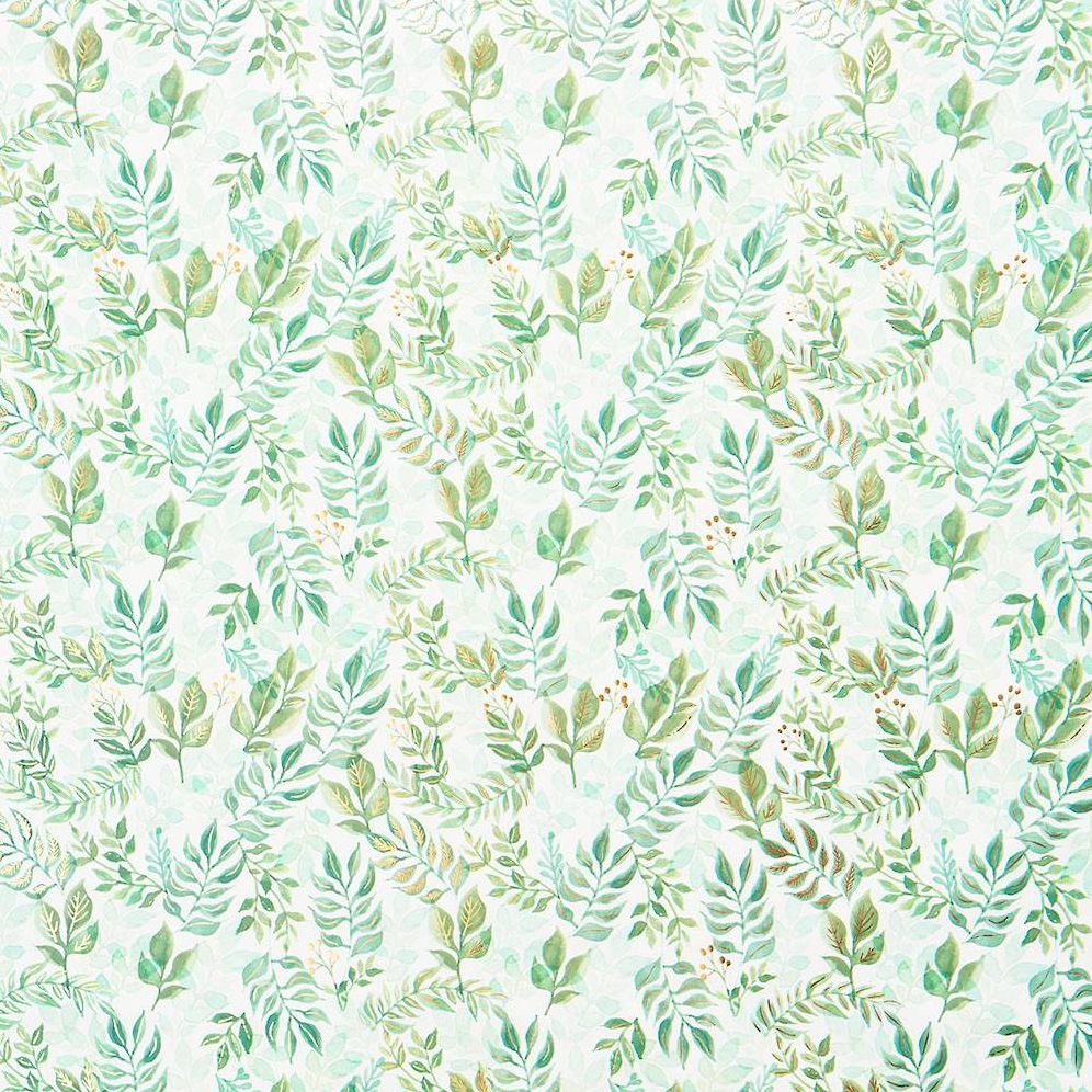 Watercolor Garden Stone Wrapping Paper