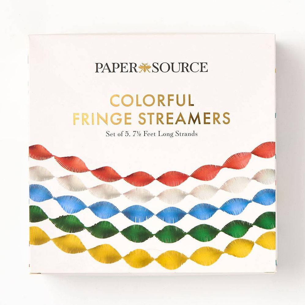 Colorful Fringe Streamers