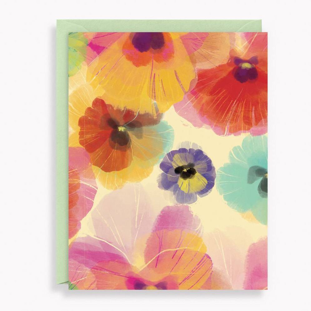 Painted Florals Stationery Set