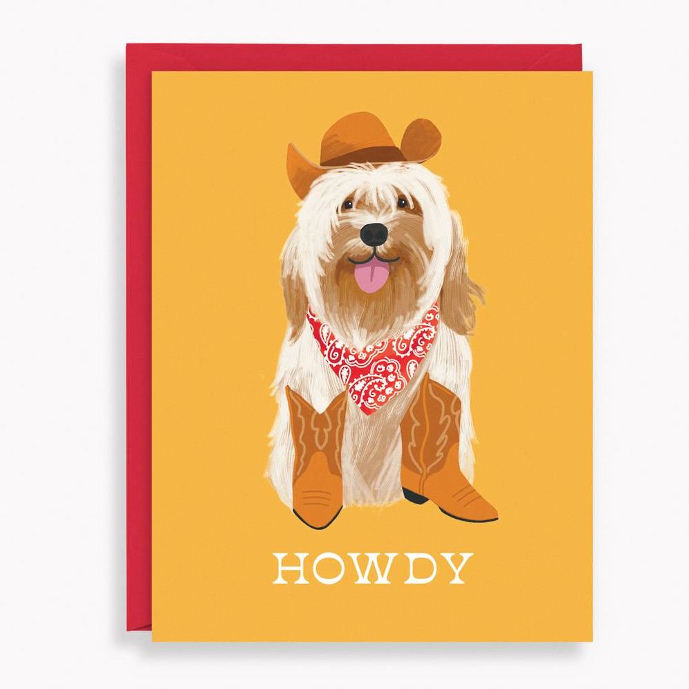 Howdy Dog Stationery Set | Paper Source