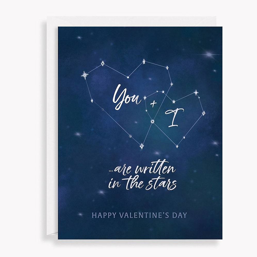 Written in the Stars Valentine's Day Card