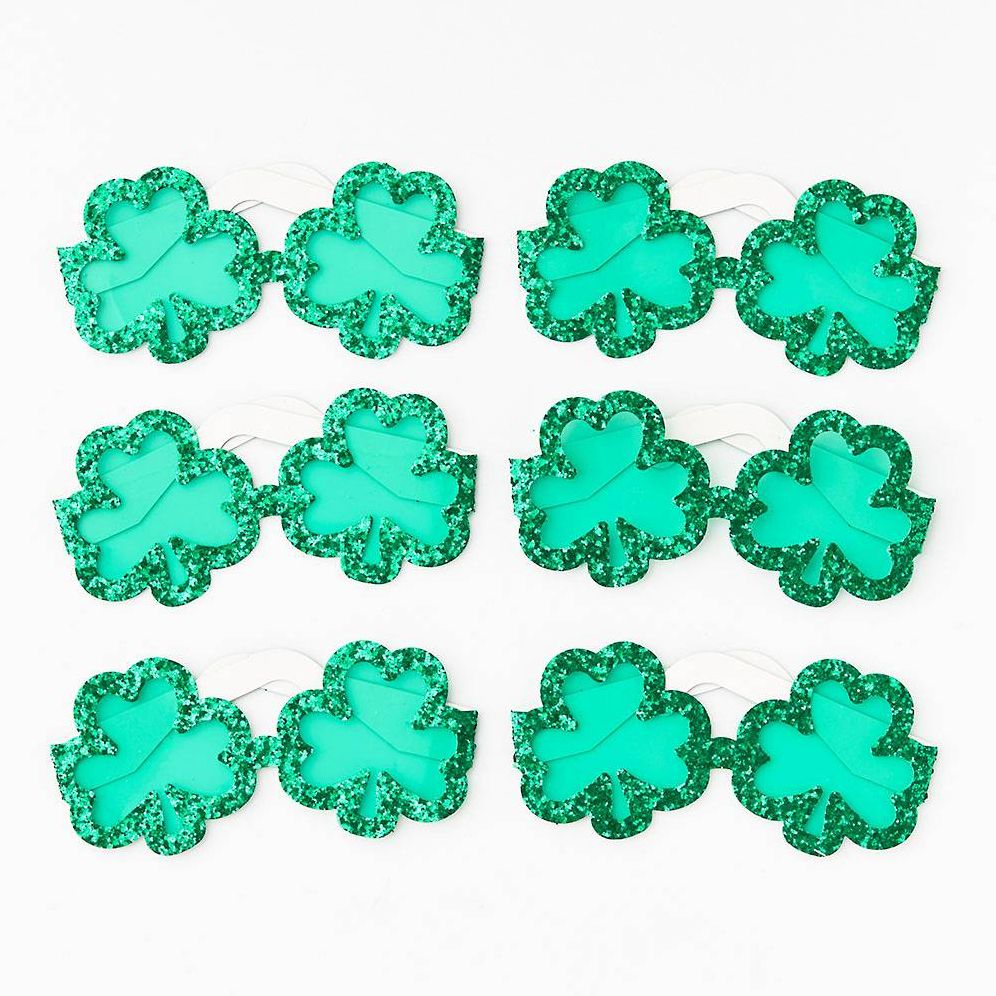Saint Patricks Glasses S/6