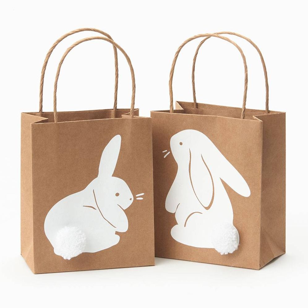 Pom Bunny Treat Bags | Paper Source