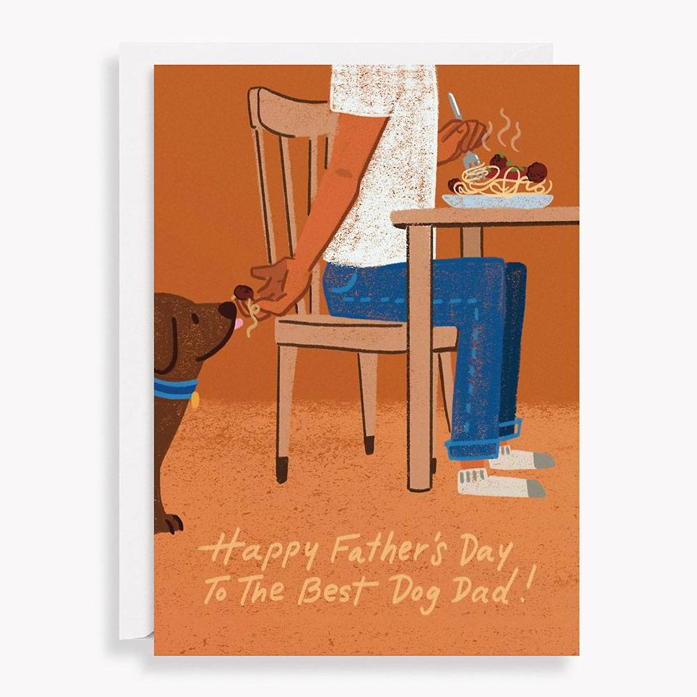 Dog Dad Father's Day Card