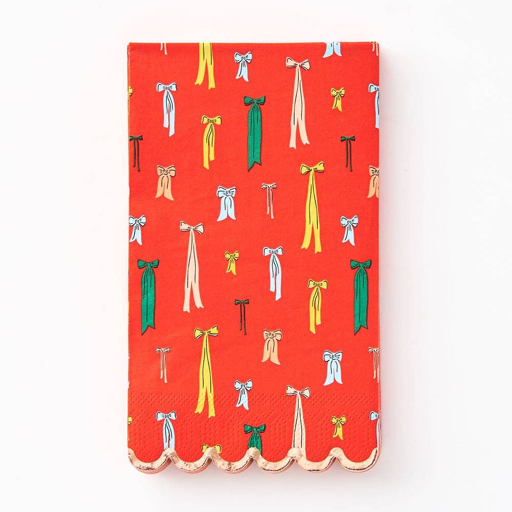 Bold Christmas Guest Napkin S/20