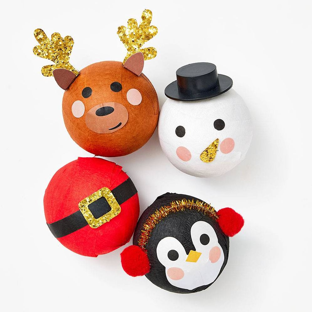 Christmas Character Surprise Balls S/4