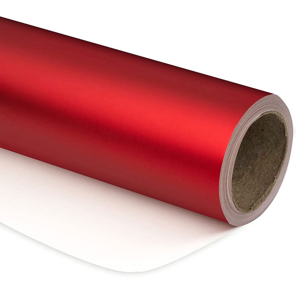 Red Matte Wrapping Paper