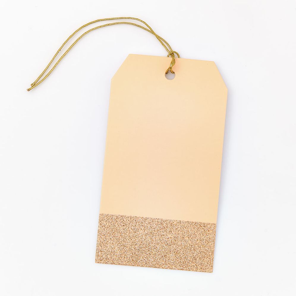 Glitter Gift Tags S/10