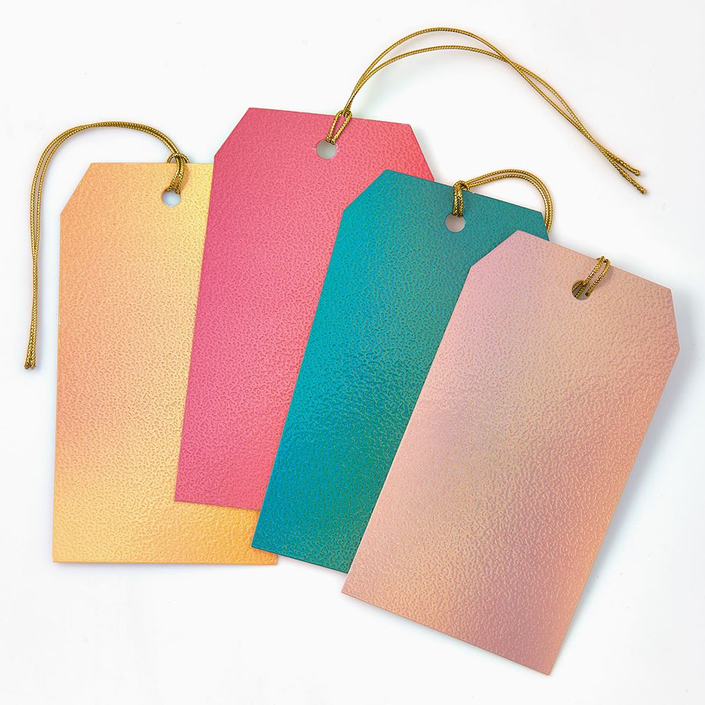 Marble Shiny Gift Tags