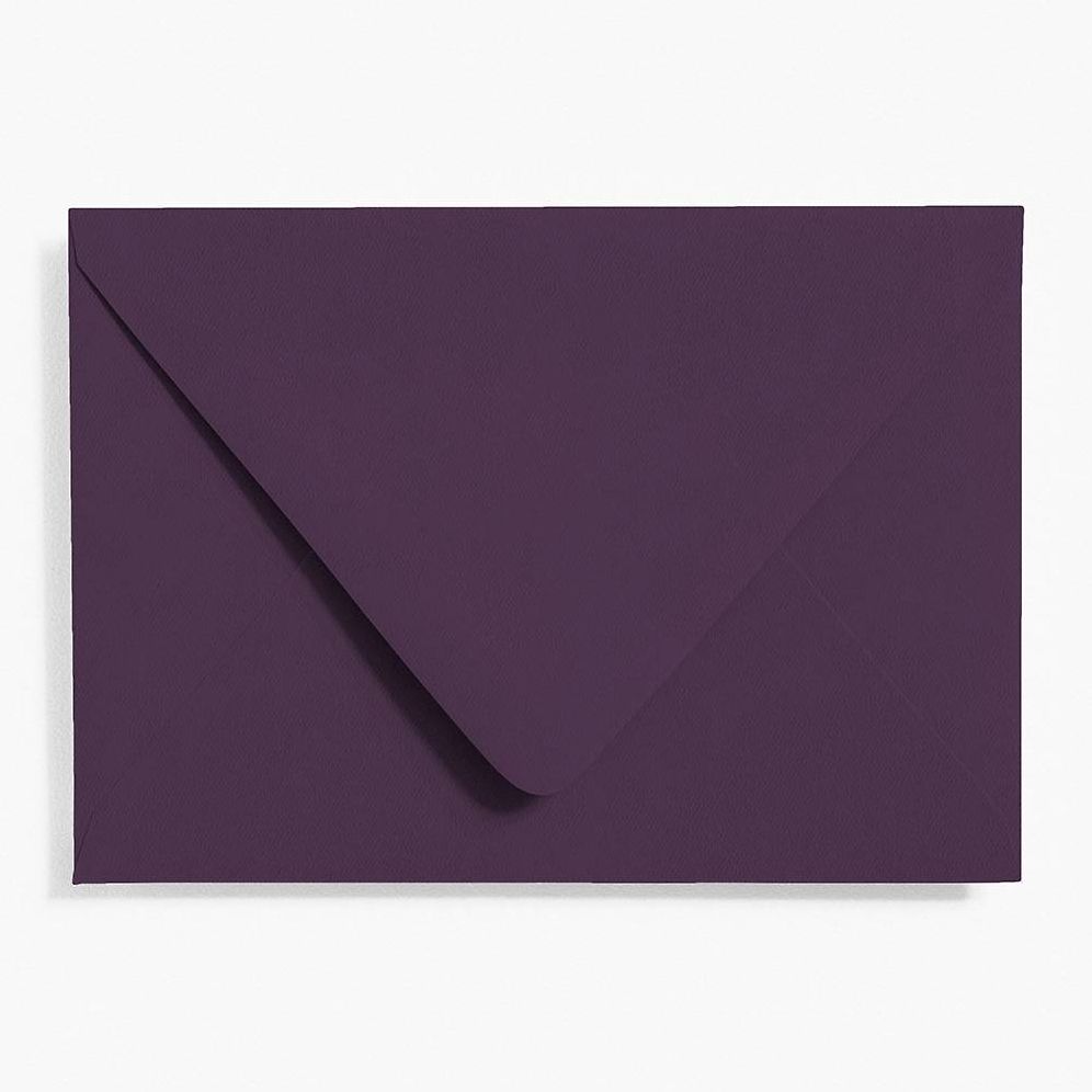 Aubergine 4 Bar Envelopes