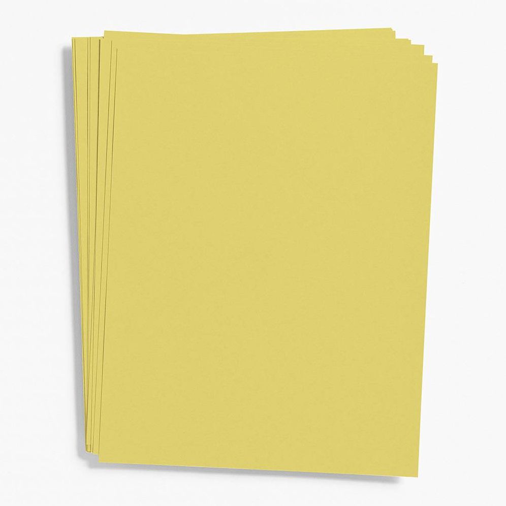 Chartreuse Paper 8.5" x 11"